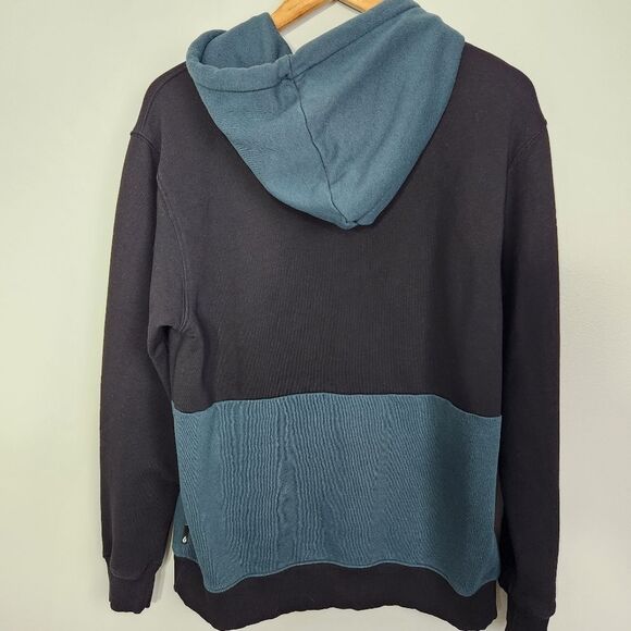 Volcom Forzee Hoodie Mens Med Black Pullover Slim Fit  school outdoor - Picture 3 of 12